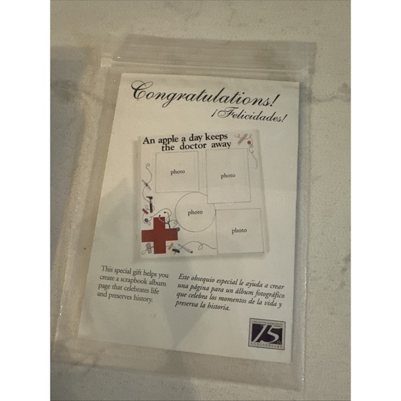 Creative Memories New  7 x 7 Sapphire‎ Blue Album With Many Accessories - Picture 7 of 10